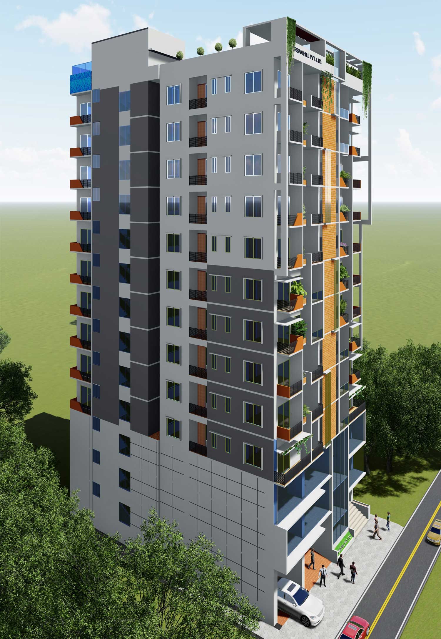 Urban-Amina Archadia, Rajshahi City
